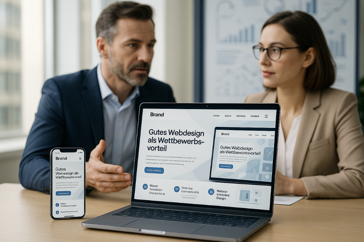 Gutes Webdesign als Wettbewerbsvorteil Tipps für gutes Webdesign als strategischer Faktor