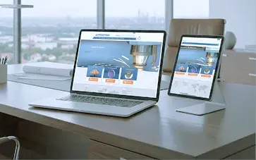 Referenz Precitec - Onlineshop