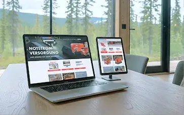 Referenz Endress Elektrogerätebau - Webportal