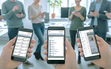 Referenz Osram - Interaktive App